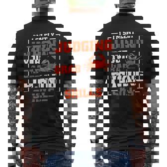 Maryland Crabs Quotes Judging Crab Picking Skills Men's Back Print T-Shirt | Mazezy