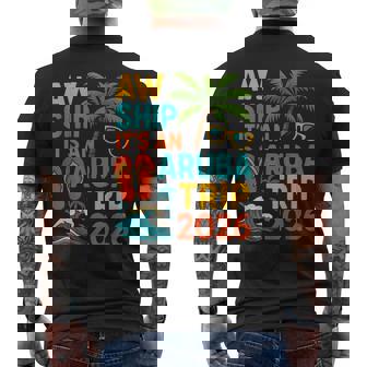 Matching Family Friends And Group Aruba Cruise 2026 Men's Back Print T-Shirt | Mazezy