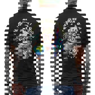 Matching Mekong River Cruise Men's Back Print T-Shirt | Mazezy