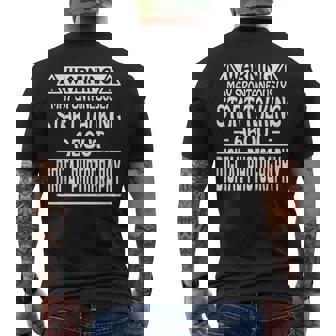 May Spontaneously Start Talking About Digital Photography Men's Back Print T-Shirt | Mazezy