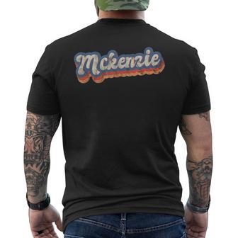 Mckenzie Camisa Con Nombre Personalizado De Los Años 70 Camiseta Hombre Estampado Espalda - Regaloses
