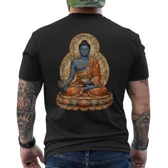 Médecine Bouddha Tibétain Bouddhiste Guérison Divinité T-shirt imprimé au dos - Cadeauxyz
