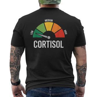 Medidor De Bajo Cortisol Camiseta Hombre Estampado Espalda - Regaloses