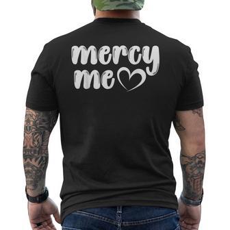 Have Mercy Bishop Marianne Edgar Budde Mercy Me Heart Men's T-shirt Back Print - Thegiftio UK
