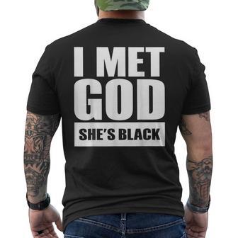 I Met Godhe's Camiseta Hombre Estampado Espalda - Regaloses