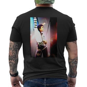 Michael Jackson_017 Men's T-shirt Back Print - Thegiftio UK