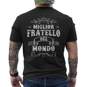 Miglior Fratello Del Mondouper Grande Maggiore Regalo T-shirt da uomo con stampa posteriore - Novitaregali