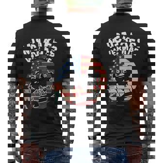 Mistakes Were Made Golfing For Golf Lovers Men's Back Print T-Shirt | Mazezy