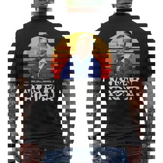 Mister Roper Stanley Roper 80'S Sunset Three's Company Men's T-shirt Back Print | Mazezy