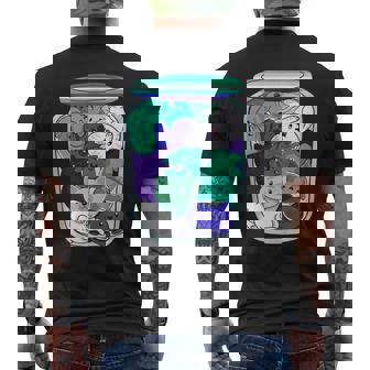 MLM Jar Of Cats MLM Pride LGBT Gay Male Flag MLM Tank Top Men's Back Print T-Shirt | Mazezy