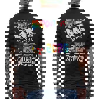 Mom Senior 26 Proud Mom Of A Class Of 2026 Graduate Men's Back Print T-Shirt | Mazezy