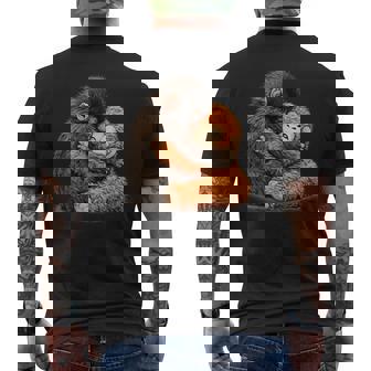 Monkey Team Punch メンズTシャツ バックプリント - Kawaiitshirt