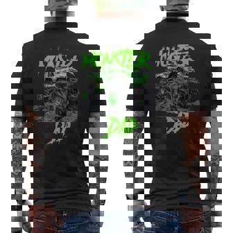 Monster Dad Truck Family Matching Men's T-shirt Back Print | Mazezy