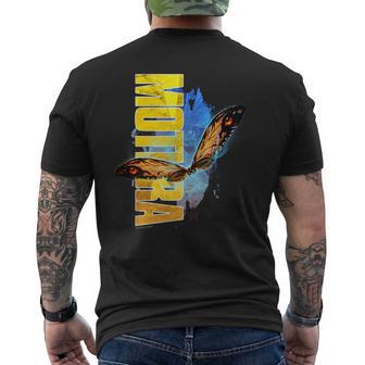Monsterverse Mothra Officially Licensed Men's T-shirt Back Print - Thegiftio UK