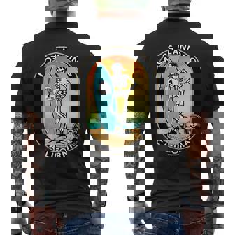 Moss Landing Monterey-Bay California Surfers Route 1 Tank Top Men's Back Print T-Shirt | Mazezy