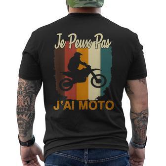 Motard Homme Moto Cadeau Motards T-shirt imprimé au dos - Cadeauxyz