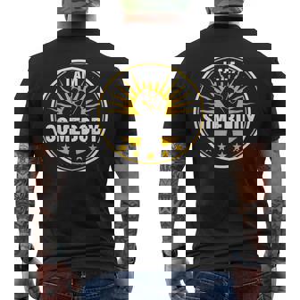 Motivational I Am Somebody Positive Affirmation Self Love In Men's T-shirt Back Print - Monsterry