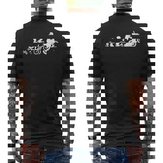 Moto Evolution メンズTシャツ バックプリント - Kawaiitshirt