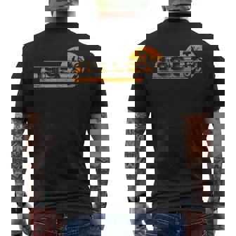 Motorcross Motorcycle Vintage 1995 Birthday Dirtbike Pitbike Men's Back Print T-Shirt | Mazezy