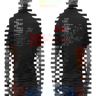 Motorsport Race Weekend Practice Qualifying Race Day Count Tank Top Men's Back Print T-Shirt | Mazezy