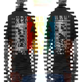 Munduko Aita Onena Bizikletan Camiseta Hombre Estampado Espalda - Regaloses