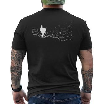 Musicien Accordéon En Notes De Musique Pour Accordéon T-shirt imprimé au dos - Cadeauxyz