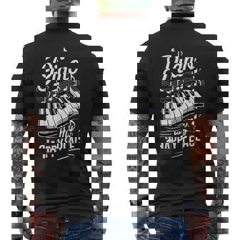 Musique Pianiste Pour Piano T-shirt imprimé au dos - Cadeauxyz