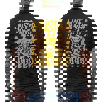 Mustard Bottle Scream Mustard Food Lover Meme Men Wom Men's Back Print T-Shirt | Mazezy