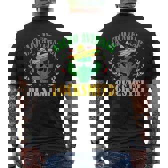 Nacho Average Locksmith Lock Pickers Locksmithing Men's Back Print T-Shirt | Mazezy