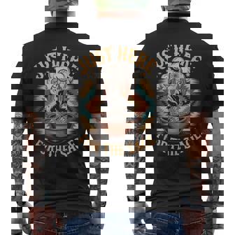 Native American Indian Sage Food Wilderness Spirit Nature Tank Top Men's Back Print T-Shirt | Mazezy