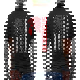 Native American Indigenous People Stop Mmiw Men's T-shirt Back Print - Monsterry