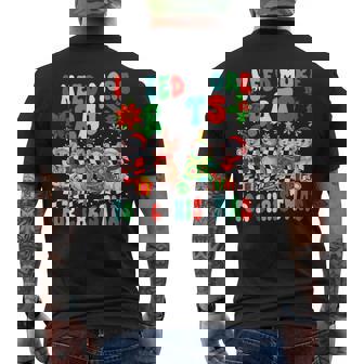 Need More Rats For Christmas Collection Santa Rodent Men's Back Print T-Shirt | Mazezy