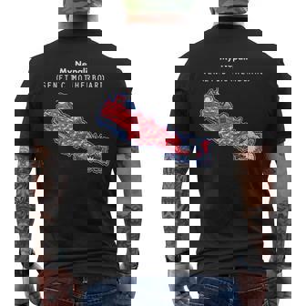 Nepali DNA Nepal Motherboard Tank Top Men's Back Print T-Shirt | Mazezy