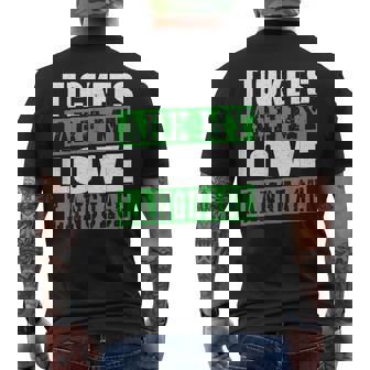 Network Admin Tickets Love Language System Administrator Men's Back Print T-Shirt | Mazezy