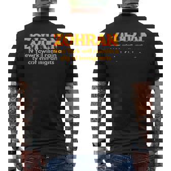 New York City Will Remain A City Of Immigrants Mayor Mamdani Men's Back Print T-Shirt | Mazezy