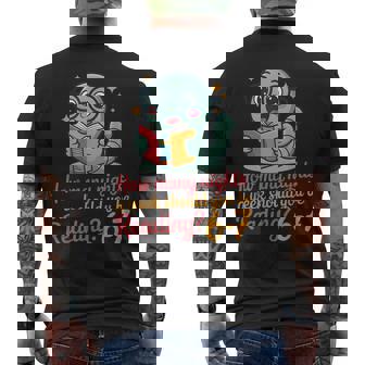 How Many Nights A Week Should You Be Reading 6–7 Book Men's Back Print T-Shirt | Mazezy