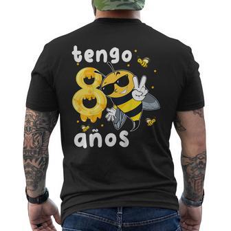 Niños Ya Tengo 8 Años Cumpleañero Abeja 8 Cumpleaños Camiseta Hombre Estampado Espalda - Regaloses