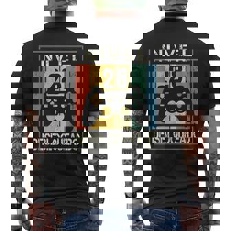 Nivel 28 Desbloqueado Gamer 28 Años 1994 Divertido Chico Camiseta Hombre Estampado Espalda - Regaloses