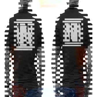 Nnn No Nut November メンズTシャツ バックプリント - Kawaiitshirt