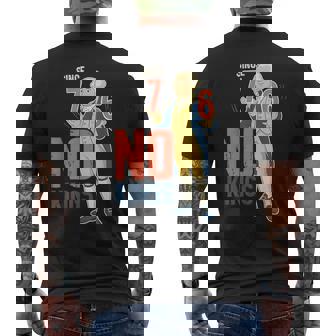 No Kings Since 1776 67 George Washington Six Seven Men's Back Print T-Shirt | Mazezy