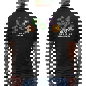 Nobody Wants Your Sheep Boardgame Player For Fun Tank Top Men's Back Print T-Shirt | Mazezy