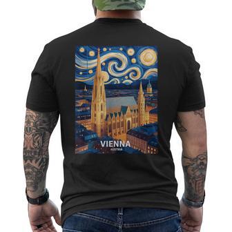 Noche Estrellada Deiena Camiseta Hombre Estampado Espalda - Regaloses