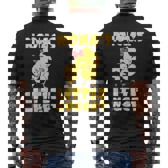 Nona's Little Nugget Chicken Lover Grandmother Mother's Day Men's Back Print T-Shirt | Mazezy