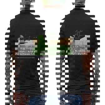 North Dakota Prairie Guard The Grasslands Tshirt Men's Back Print T-Shirt | Mazezy