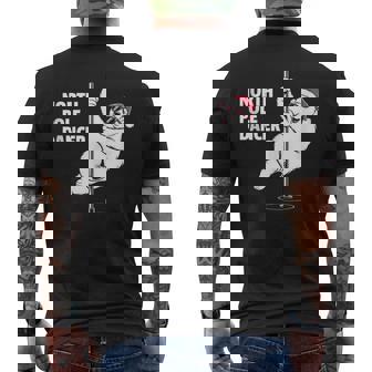 North Pole Dancer Bear With Sunglasses Santa Hat Tank Top Men's Back Print T-Shirt | Mazezy