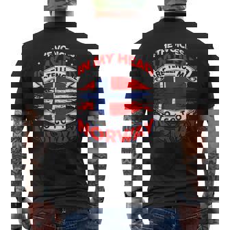 Norvegese Regalo Andiamo In Norvegia T-shirt da uomo con stampa posteriore - Novitaregali