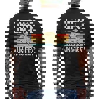 Norwegian Lefse Whisperer Baking Flatbread Men's Back Print T-Shirt - Monsterry