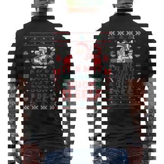 It Is Not Going To Suck Itself Ugly Christmas Sweater Men's Back Print T-Shirt - Monsterry