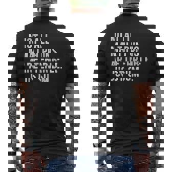 Not All Math Puns Are Terrible Just Sum Nerd Joke Men's T-shirt Back Print | Seseable UK