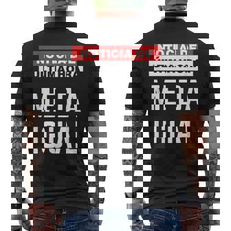 Noticias En Directo Camiseta Hombre Estampado Espalda - Regaloses